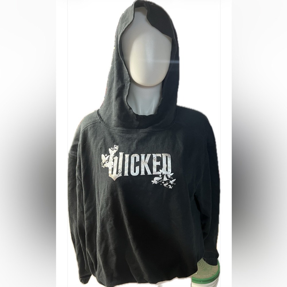 Rare Paul Tazewell Wicked cropped hoodie